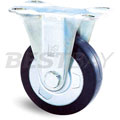 20系列4寸定向灰色橡胶轮（轴承）（轮宽32mm）